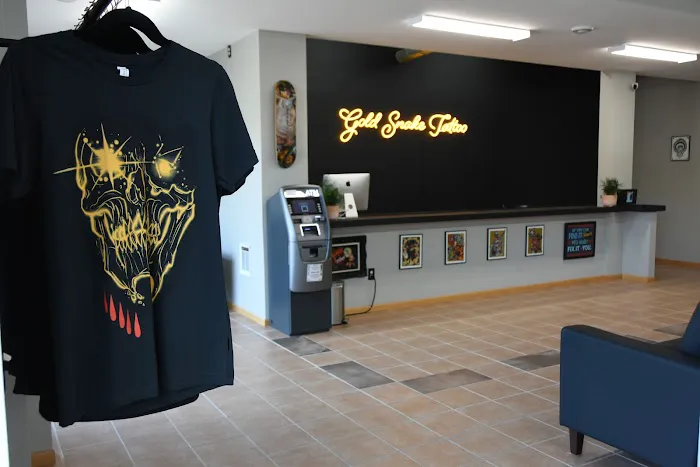 Gold Snake Tattoo 5