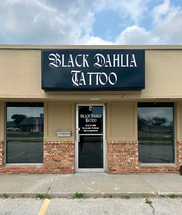 Black Dahlia Tattoo 6