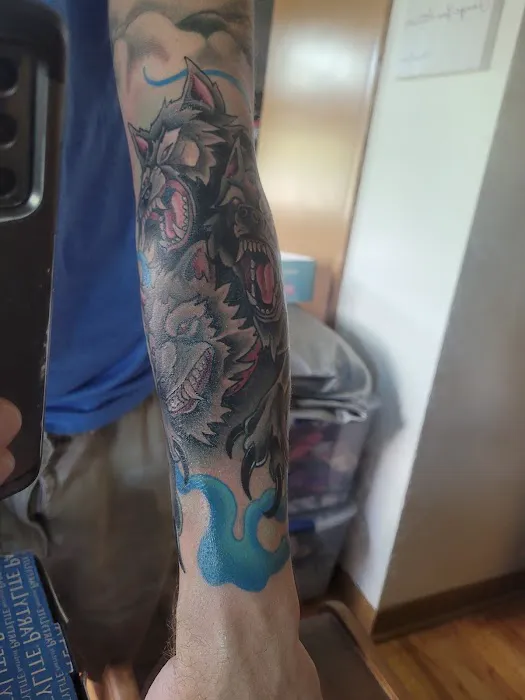 Black Dahlia Tattoo 1