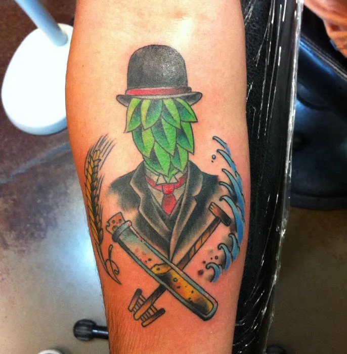 Iron Heart Tattoo 7