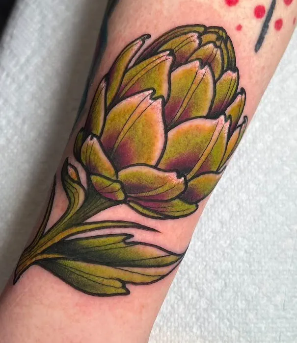 Iron Heart Tattoo 2