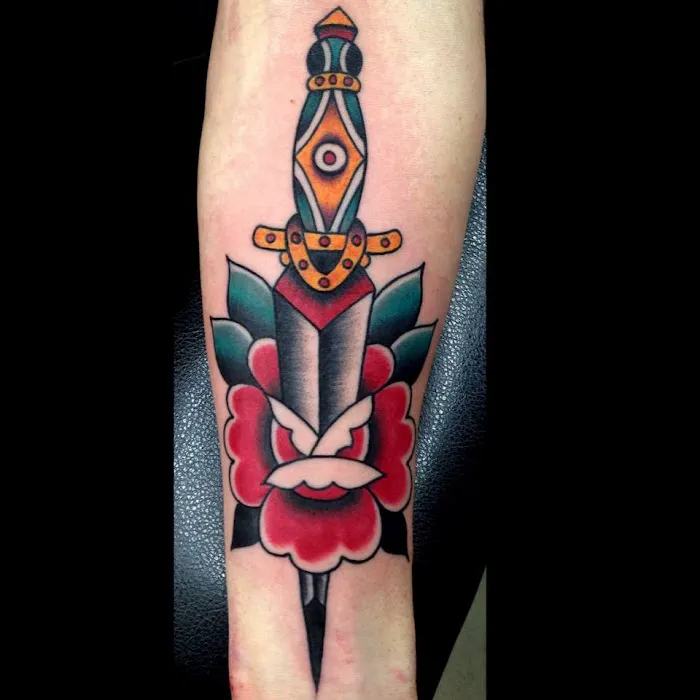 Iron Heart Tattoo 4