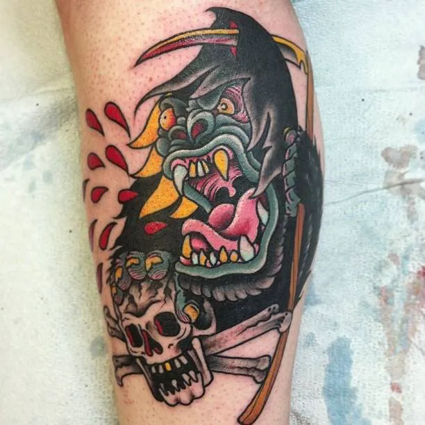 Iron Heart Tattoo 5