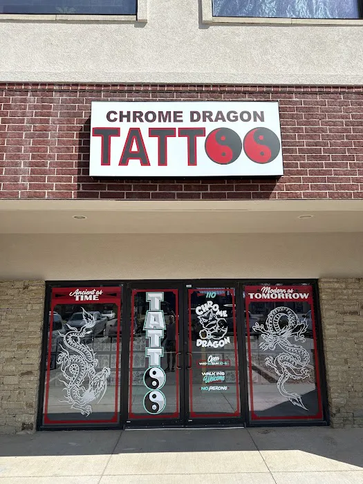 Chrome Dragon Tattoo 2