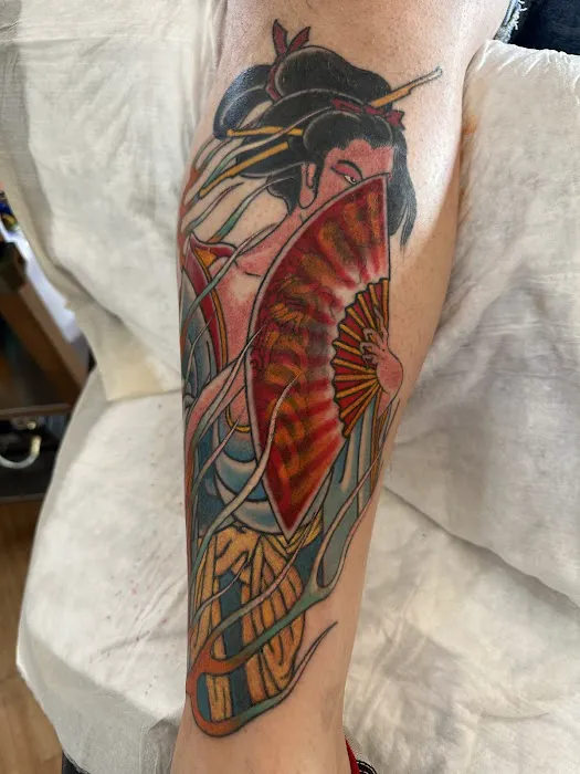 Chrome Dragon Tattoo 4