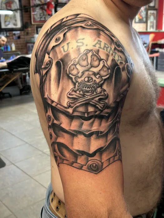 Chrome Dragon Tattoo 3