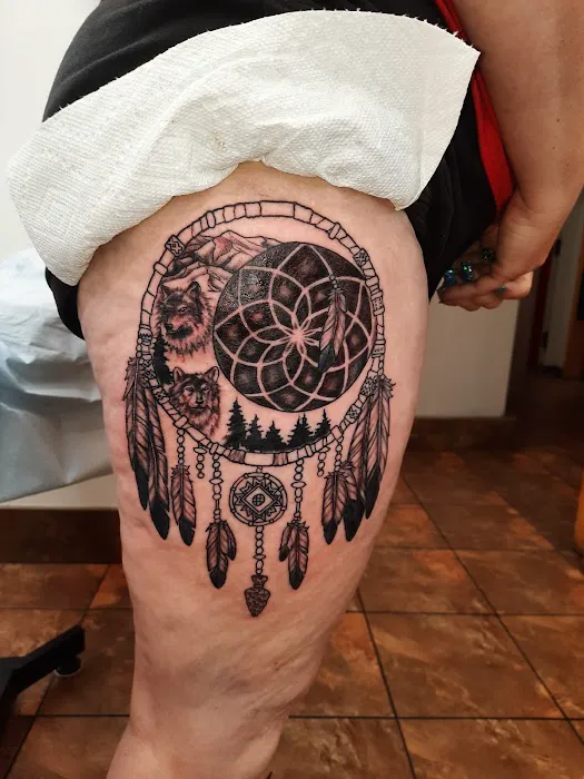 Atomic Lotus Tattoo 7
