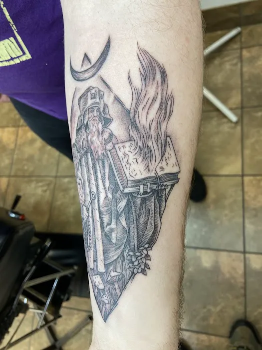 Atomic Lotus Tattoo 3