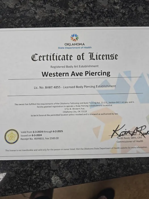Western Avenue Piercing 0