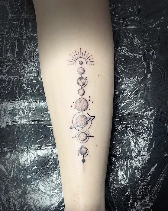 Red Moon Tattoo 8