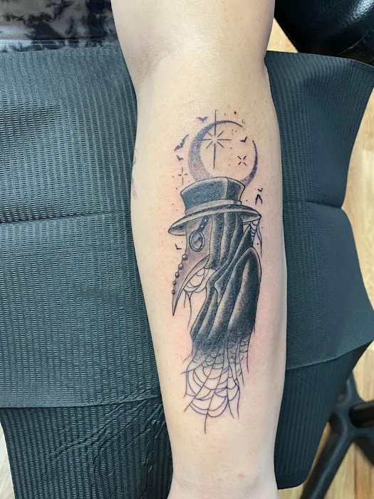 Red Moon Tattoo 6