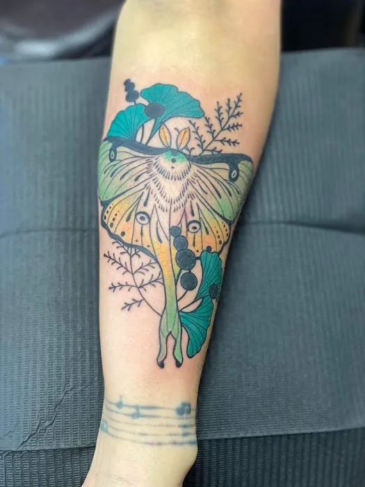 Red Moon Tattoo 2