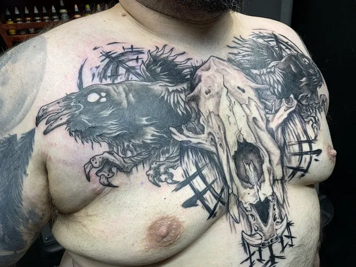 Heise Tattoos at Gypsy Blood Body Art 9