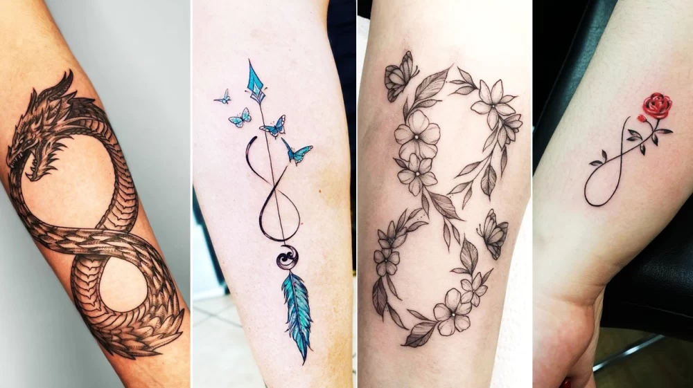 Best Infinity Symbol Tattoo Designs with Deep Meaning and Unique Styles