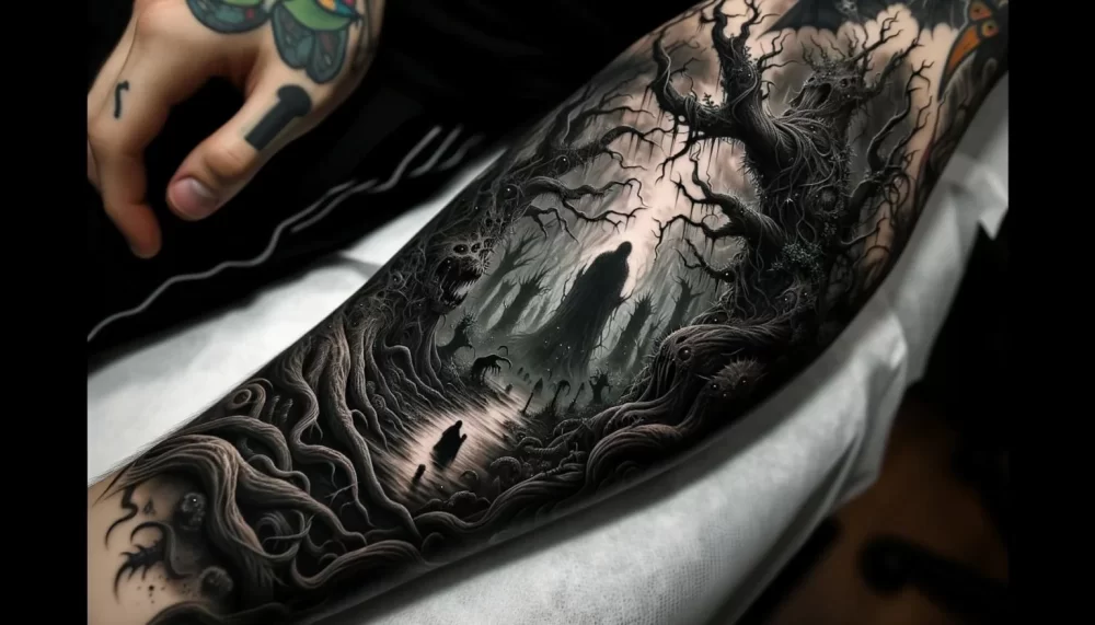 Explore Unique Tattoo Designs for Horror Tattoos That Impress